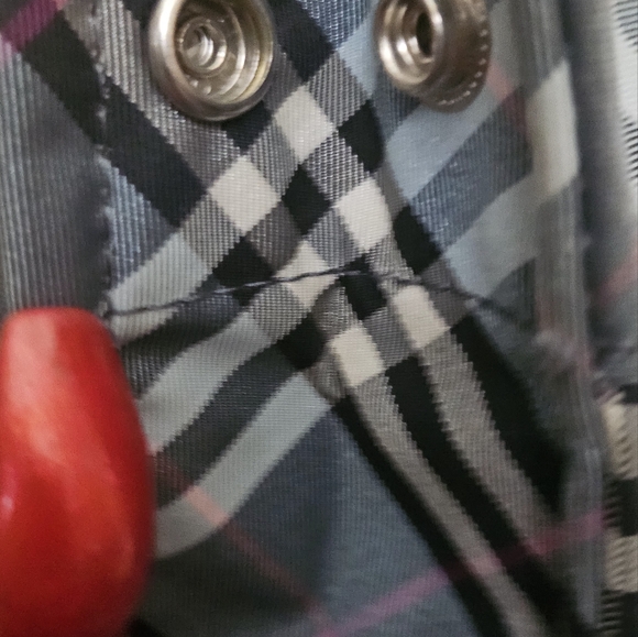 - AUTHENTIC Burberry Blue label small tote - Picture 9 of 11